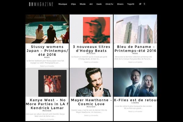 bhmagazine.fr site used Bhmag