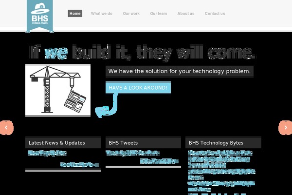 Adapt theme site design template sample