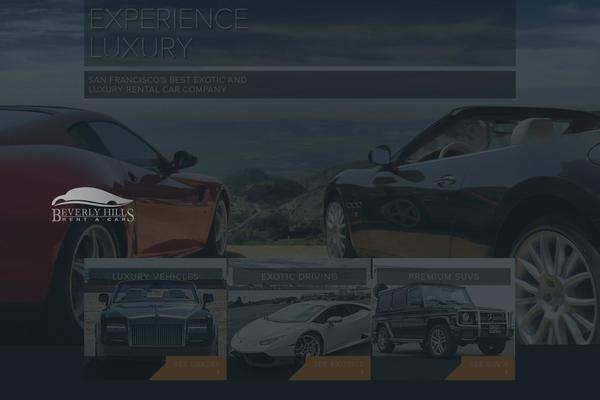 Site using Rent-a-car plugin