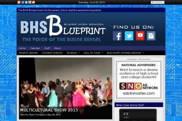 Site using Sno-student-news-source plugin