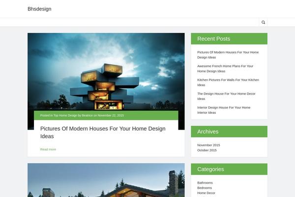 Flexible theme site design template sample