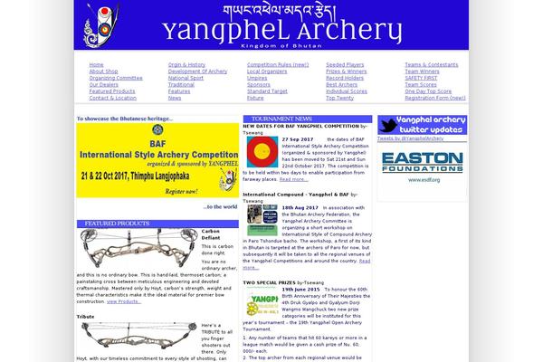 Site using Mini twitter feed plugin