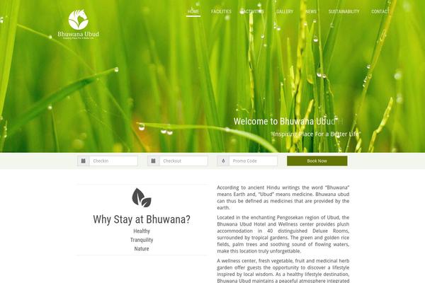 bhuwanaubudhotel.com site used Buanaubud