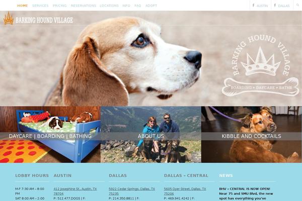 Caldwell theme site design template sample