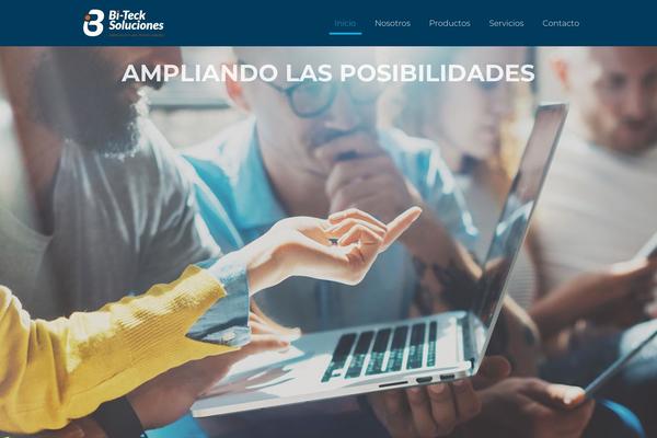 BeTheme Child theme site design template sample