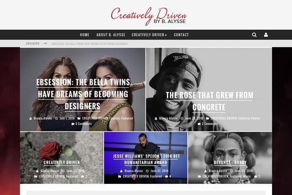 Valenti theme site design template sample