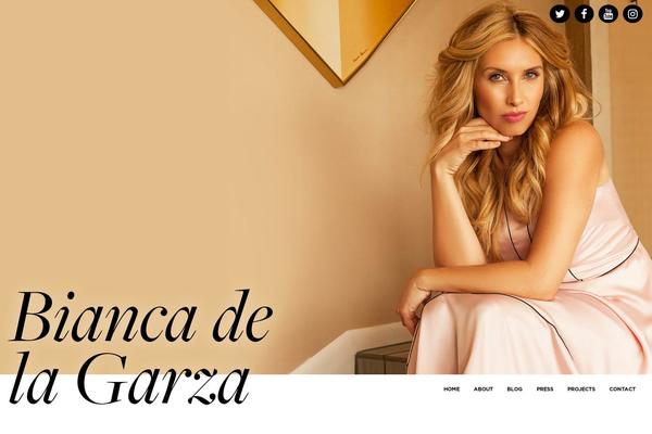 biancadelagarza.com site used Bianca