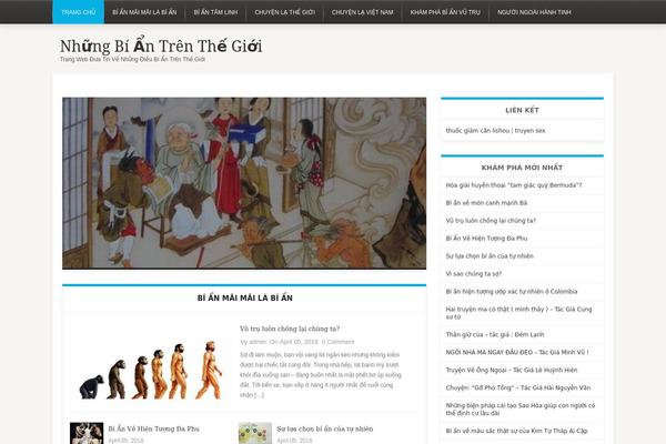 iMag Mag theme site design template sample