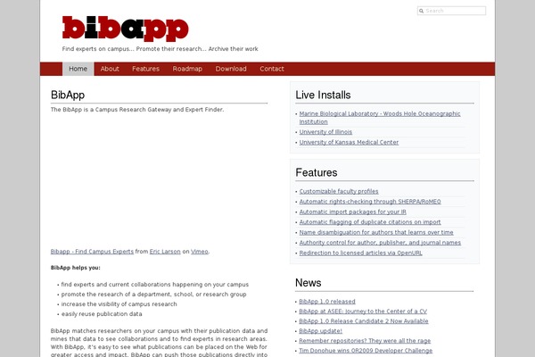 Blueprint theme site design template sample