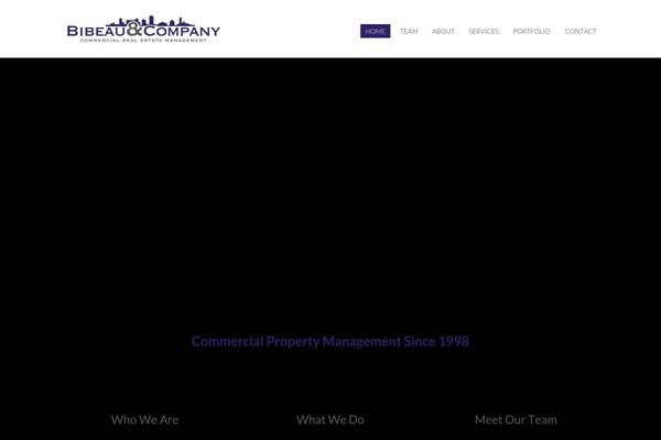 Megalith theme site design template sample