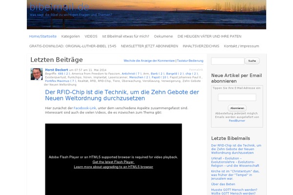 bibelmail.de site used P2