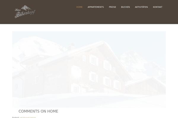 Solitudo theme site design template sample