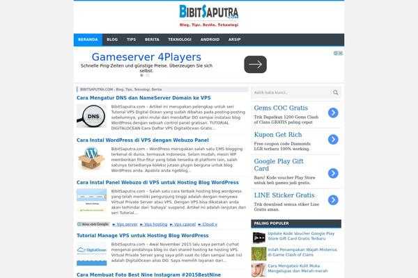 Site using Autoptimize plugin