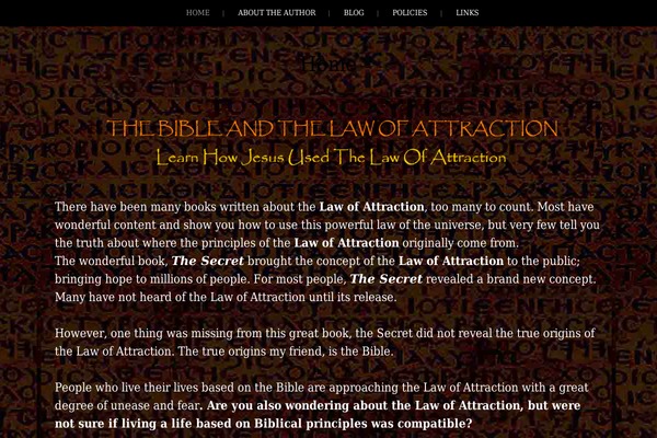 Landscape theme site design template sample