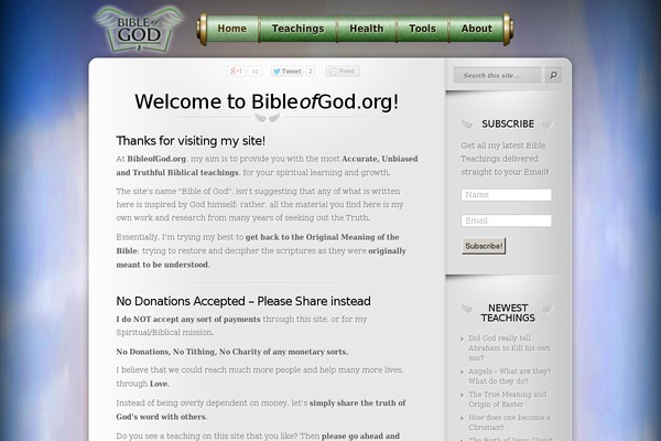 Memoir theme site design template sample