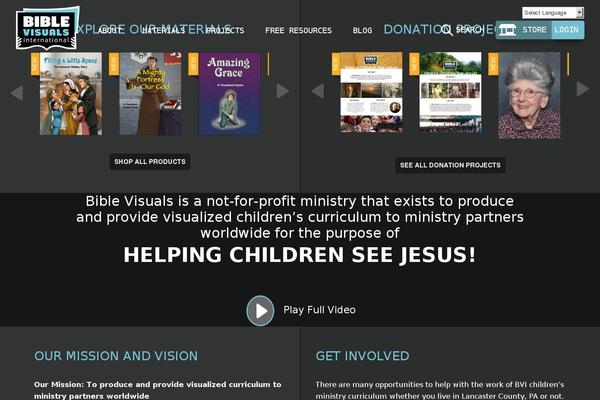 biblevisuals.org site used Bible-visuals