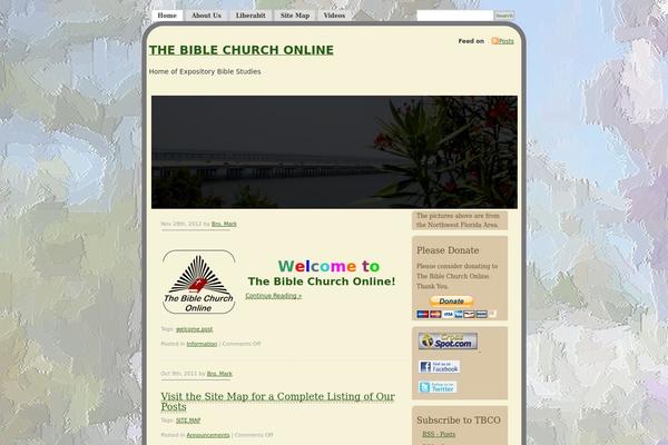 Misty Look theme site design template sample