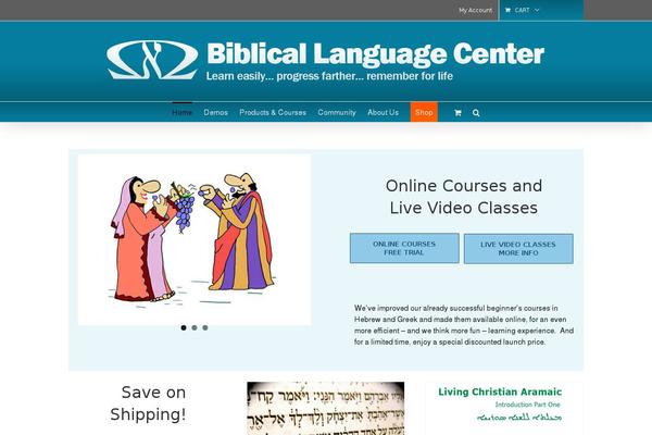 biblicallanguagecenter.com site used Blc