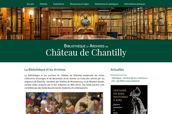 bibliotheque WordPress theme, websites list used bibliotheque theme bibliotheque theme websites examples