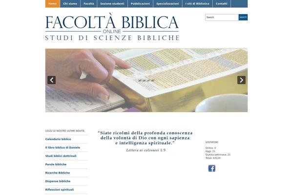 Academica theme site design template sample
