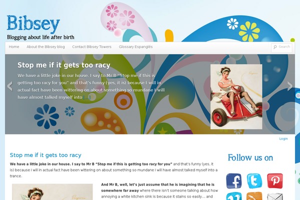 Site using Simple Social Expandable plugin