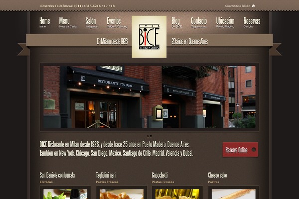 Adora theme site design template sample