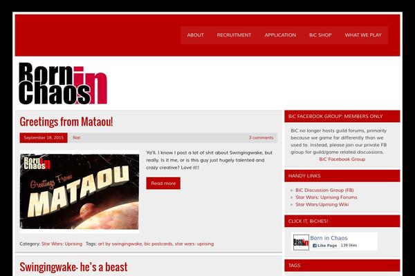Leeway theme site design template sample