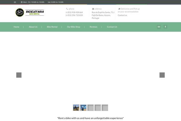 Campingvillage-child theme site design template sample