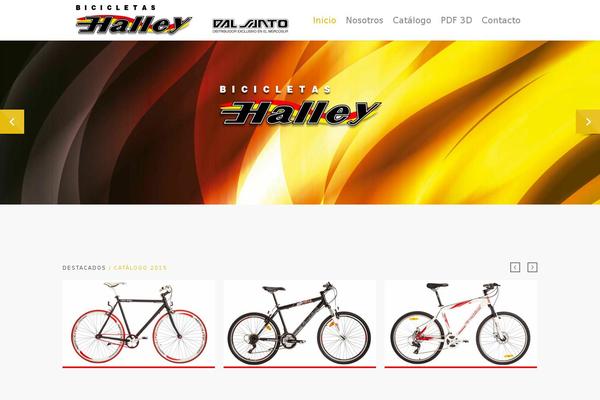Salient theme site design template sample