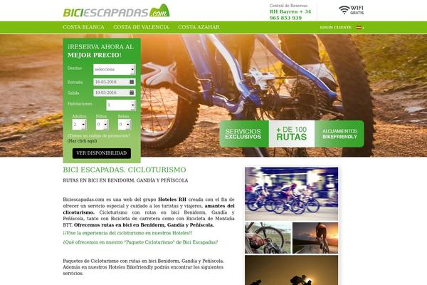 inFocus theme site design template sample