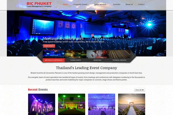 Bic theme site design template sample