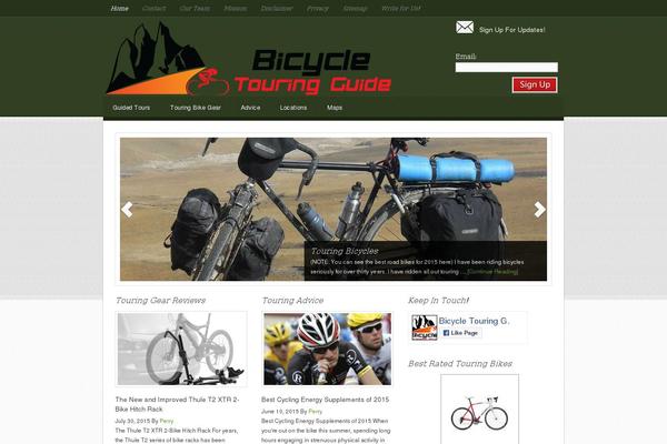 Backcountry Child Theme theme site design template sample