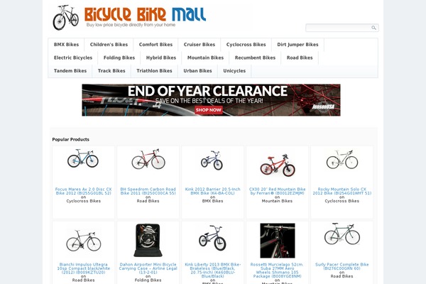 Default theme site design template sample