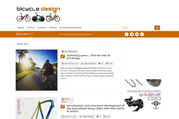 Observe theme site design template sample