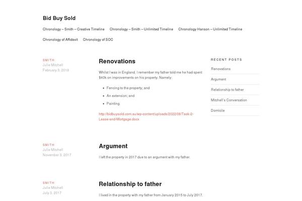 Site using Unlimited-timeline plugin