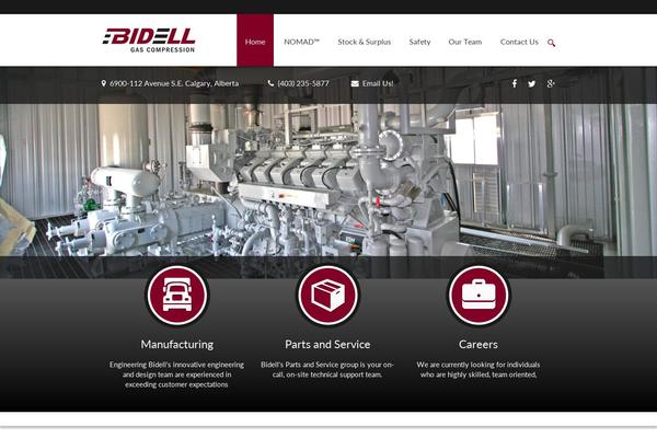 bidell.com site used Bidell