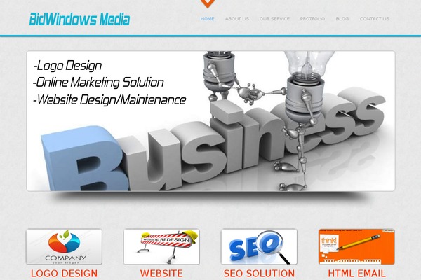 D5 Business Line theme site design template sample