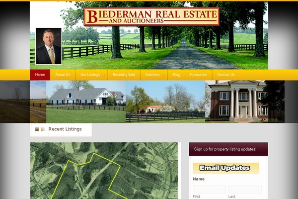WP Residence theme site design template sample