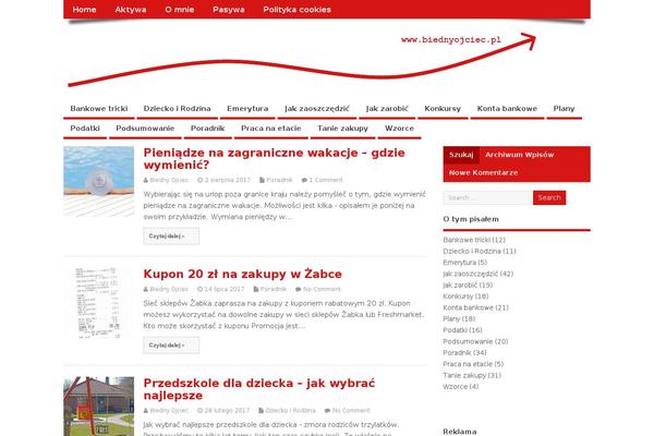 biednyojciec.pl site used MesoColumn