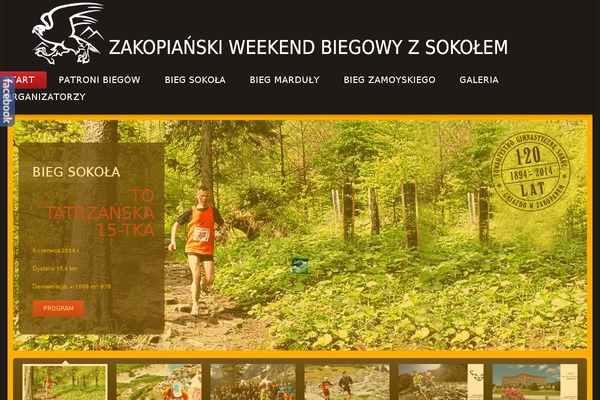biegisokole.pl site used Theme45051