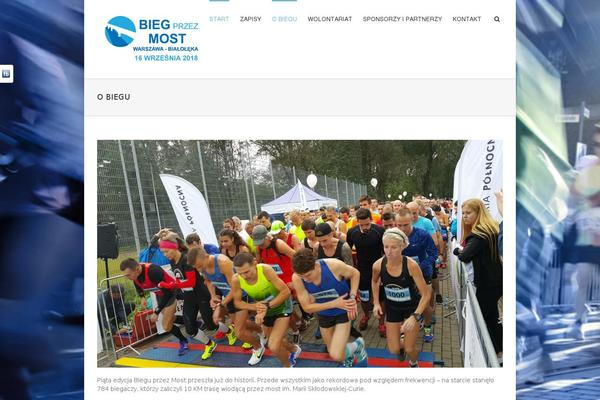 Site using Social Slider plugin