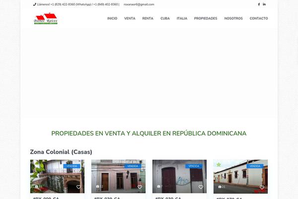 WP Residence theme site design template sample