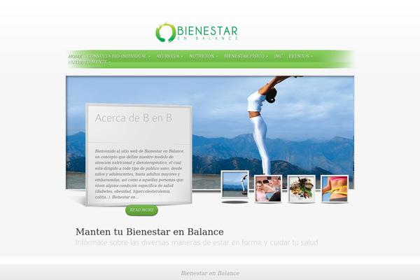 SimplePress theme site design template sample