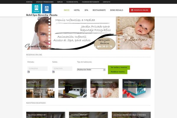 Hotec theme site design template sample