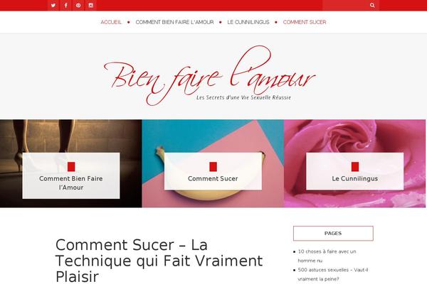 Zarja theme site design template sample