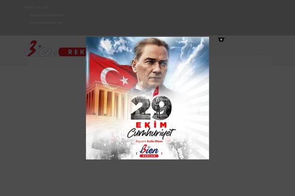 Imza theme site design template sample