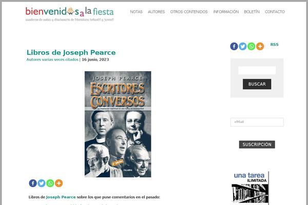 bienvenidosalafiesta.com site used Codeus-child