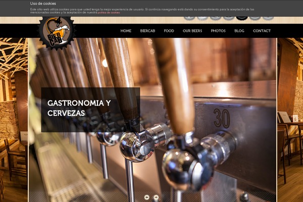 Fine-food theme site design template sample
