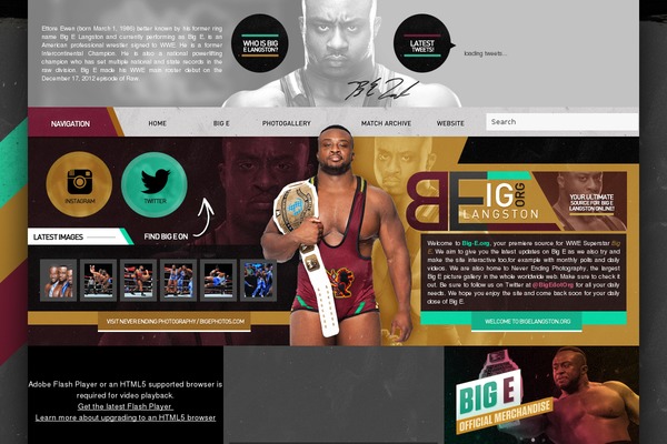 big-e.org site used Tough