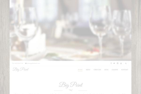 Pronto theme site design template sample